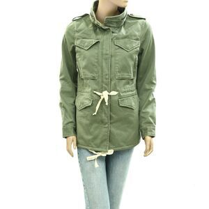 Denim & Supply Ralph Lauren Jacket Hoodie Top Long Sleeve Buttondown S 275786